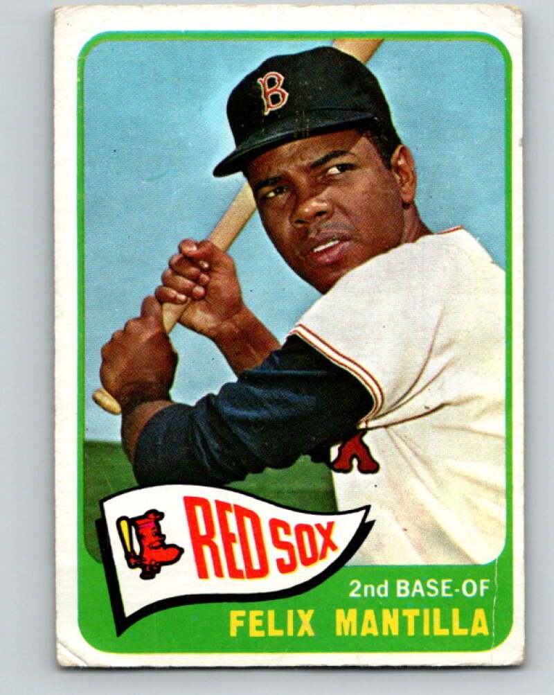 1965 Topps MLB #29 Felix Mantilla Boston Red Sox� V10490