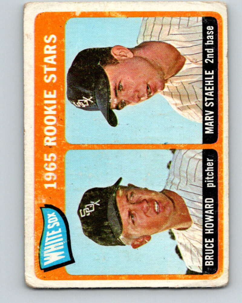1965 Topps MLB #41 Howard/Staehle White Sox Rookies V10494