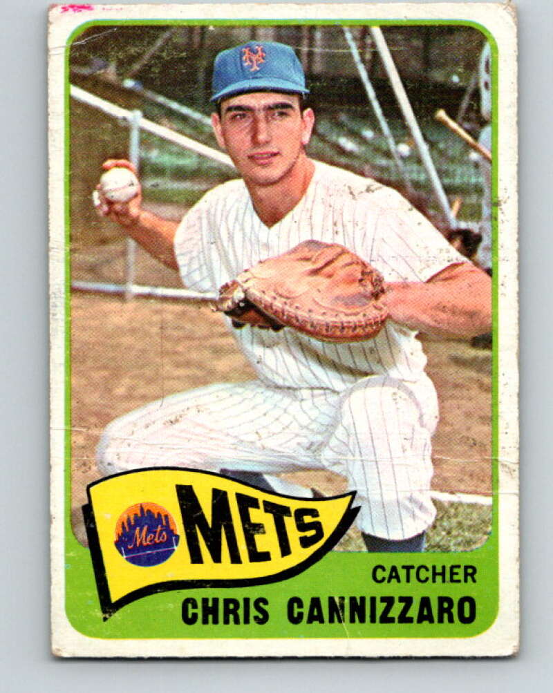 1965 Topps MLB #61 Chris Cannizzaro New York Mets� V10497
