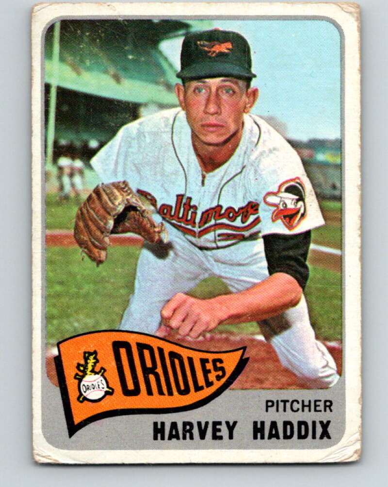 1965 Topps MLB #67 Harvey Haddix Baltimore Orioles� V10500