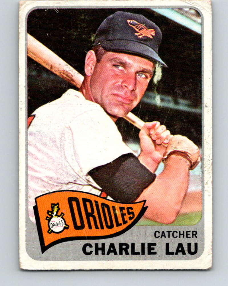 1965 Topps MLB #94 Charley Lau Baltimore Orioles� V10509