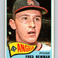 1965 Topps MLB #101 Fred Newman  Los Angeles Angels� V10511
