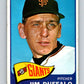 1965 Topps MLB #159 Jim Duffalo  San Francisco Giants� V10533