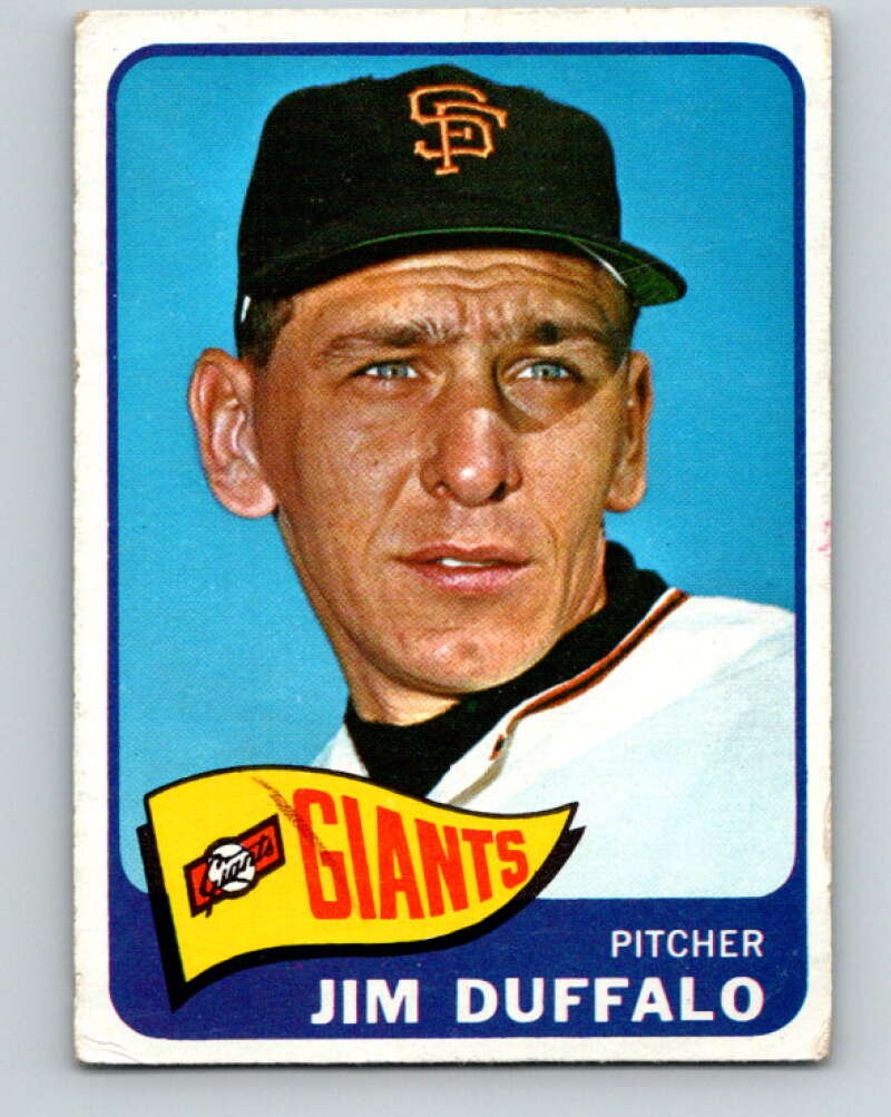 1965 Topps MLB #159 Jim Duffalo San Francisco Giants� V10533