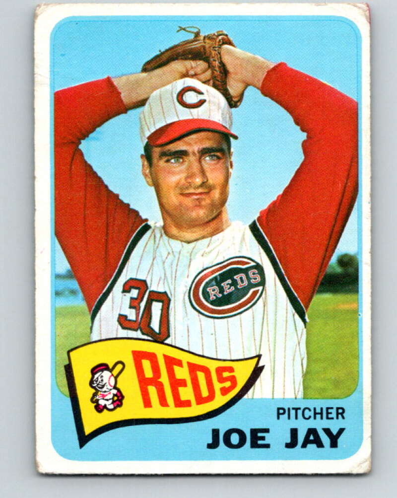 1965 Topps MLB #174 Joe Jay Cincinnati Reds� V10541