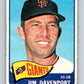 1965 Topps MLB #213 Jim Davenport  San Francisco Giants� V10549