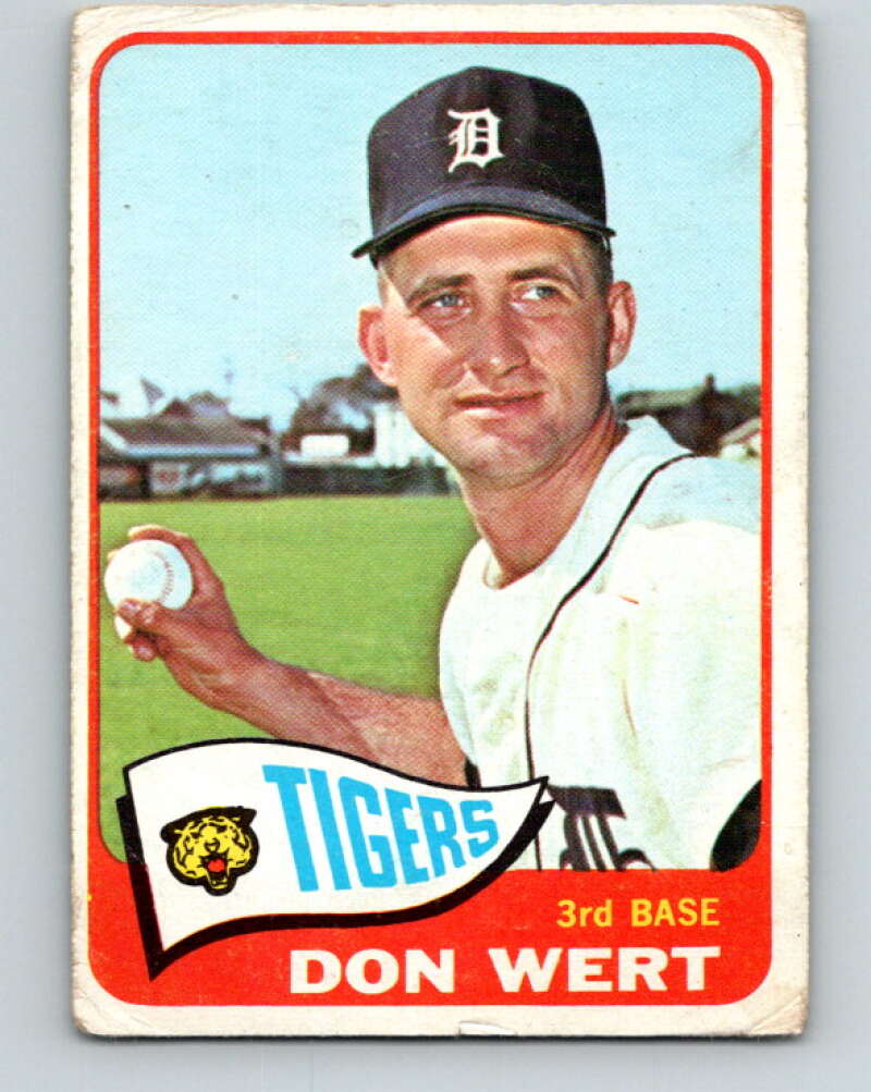 1965 Topps MLB #271 Don Wert Detroit Tigers� V10557
