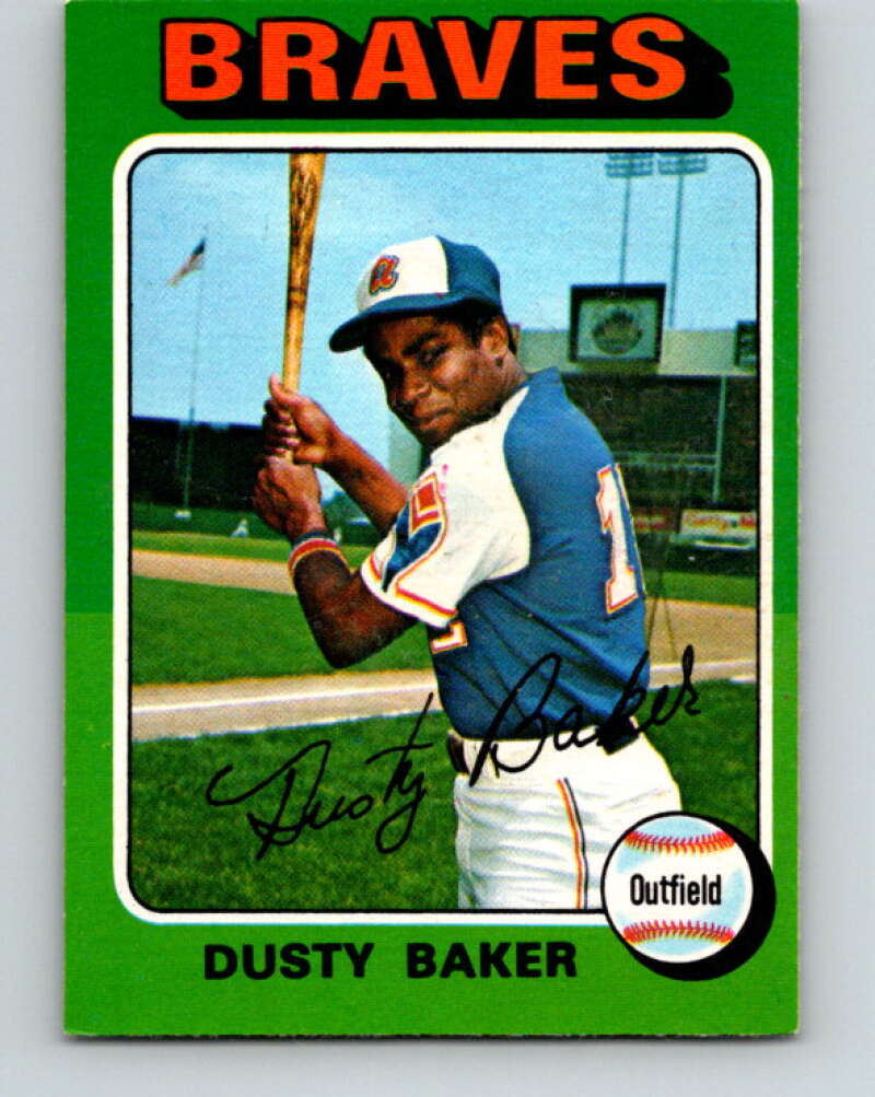 1975 O-Pee-Chee MLB #33 Dusty Baker Atlanta Braves V10561
