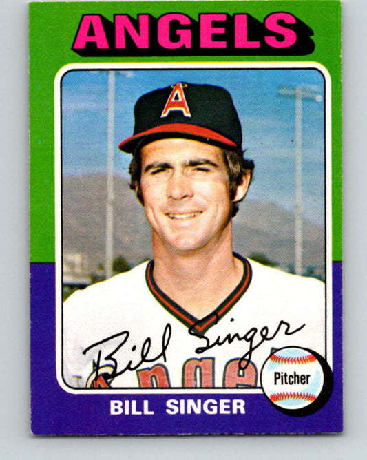 1975 O-Pee-Chee MLB #40 Bill Singer  California Angels  V10562