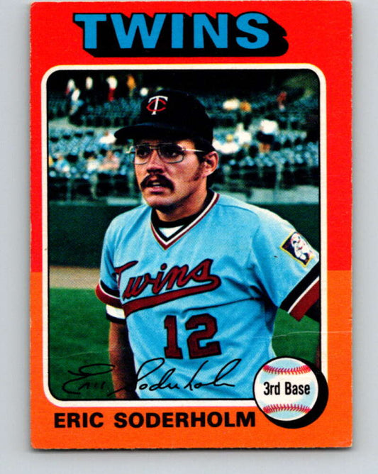 1975 O-Pee-Chee MLB #54 Eric Soderholm  Minnesota Twins  V10565
