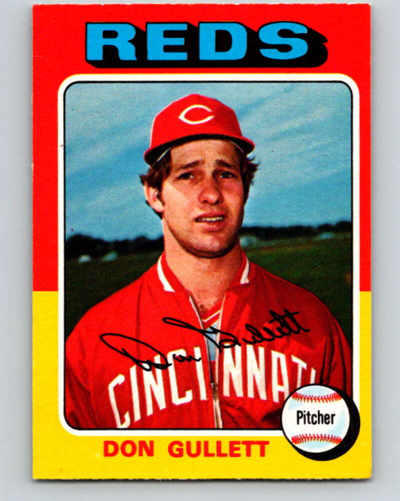1975 O-Pee-Chee MLB #65 Don Gullett Cincinnati Reds V10568