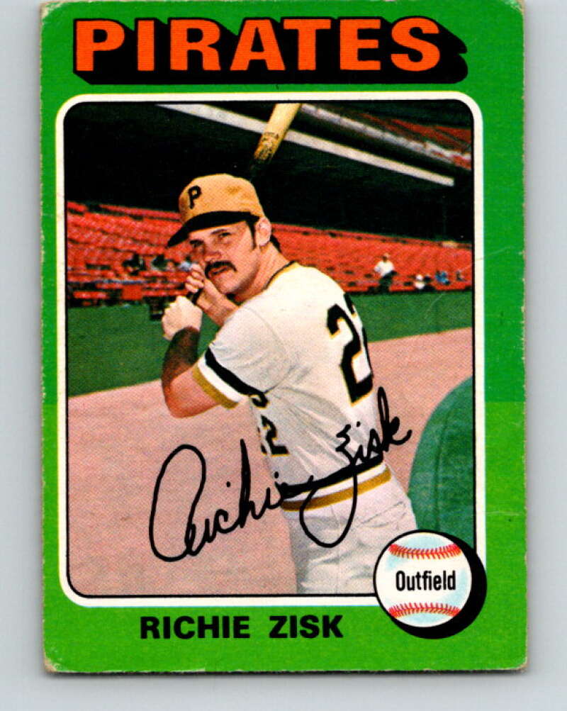 1975 O-Pee-Chee MLB #77 Richie Zisk Pittsburgh Pirates V10571