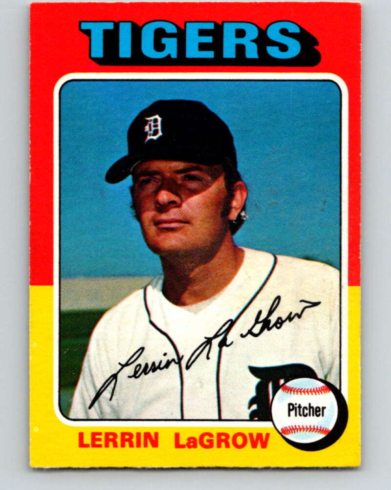 1975 O-Pee-Chee MLB #116 Lerrin LaGrow Detroit Tigers V10574
