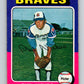 1975 O-Pee-Chee MLB #130 Phil Niekro  Atlanta Braves  V10577