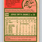 1975 O-Pee-Chee MLB #184 Jorge Orta  Chicago White Sox  V10590
