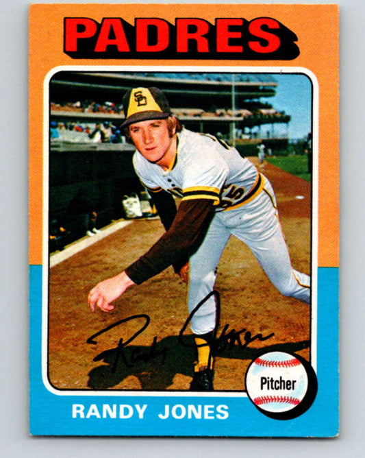 1975 O-Pee-Chee MLB #248 Randy Jones  San Diego Padres  V10600