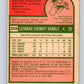 1975 O-Pee-Chee MLB #259 Len Randle  Texas Rangers  V10601