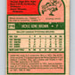 1975 O-Pee-Chee MLB #316 Jackie Brown  Texas Rangers  V10615