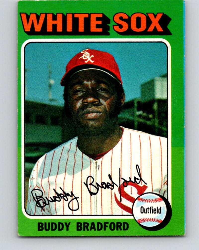 1975 O-Pee-Chee MLB #504 Buddy Bradford Chicago White Sox V10635