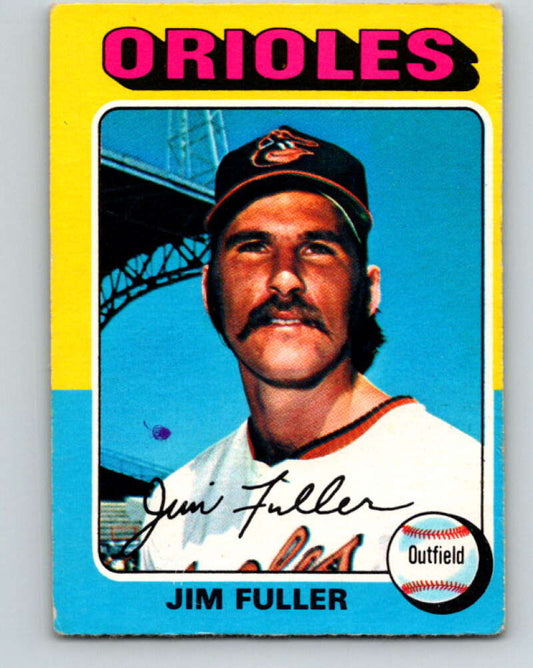 1975 O-Pee-Chee MLB #594 Jim Fuller  Baltimore Orioles  V10651
