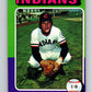 1975 O-Pee-Chee MLB #605 John Ellis  Cleveland Indians  V10654