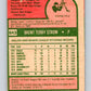 1975 O-Pee-Chee MLB #643 Brent Strom  San Diego Padres  V10660