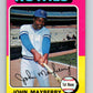 1975 Topps MLB #95 John Mayberry  Kansas City Royals  V10669