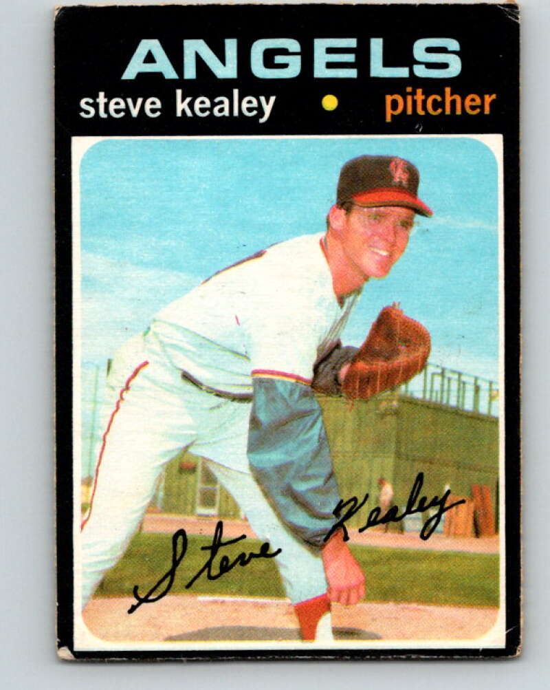 1971 O-Pee-Chee MLB #43 Steve Kealey� California Angels� V10744