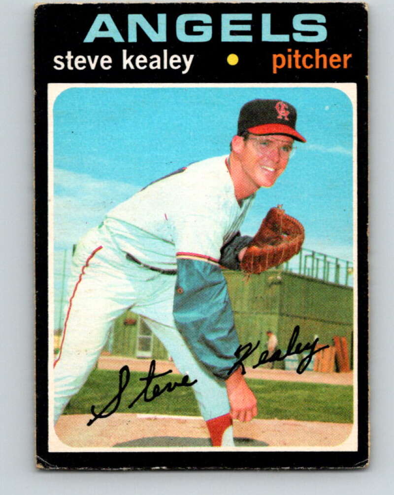 1971 O-Pee-Chee MLB #43 Steve Kealey� California Angels� V10746