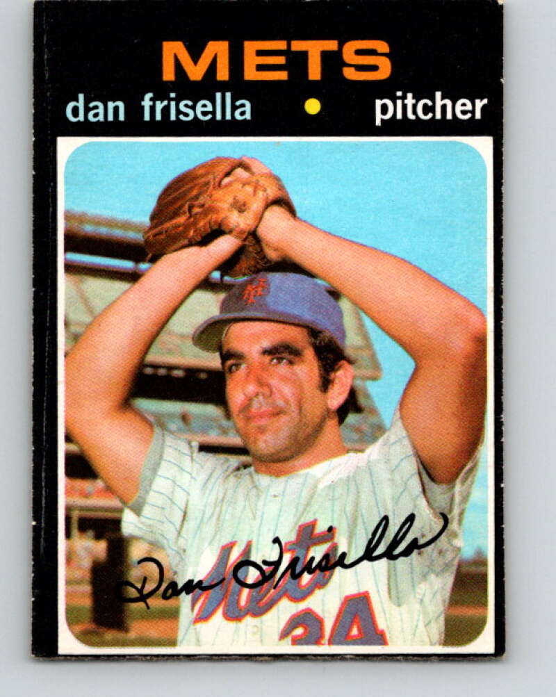 1971 O-Pee-Chee MLB #104 Dan Frisella� New York Mets� V10839