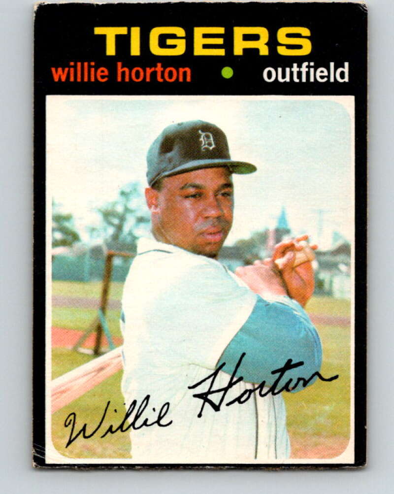 1971 O-Pee-Chee MLB #120 Willie Horton� Detroit Tigers� V10862