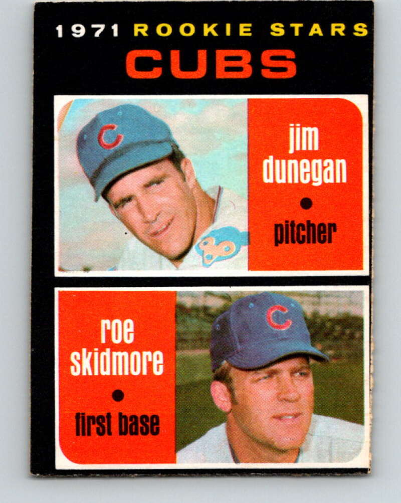 1971 O-Pee-Chee MLB #121 Dunegan/Skidmore� RC Rookie� V10864