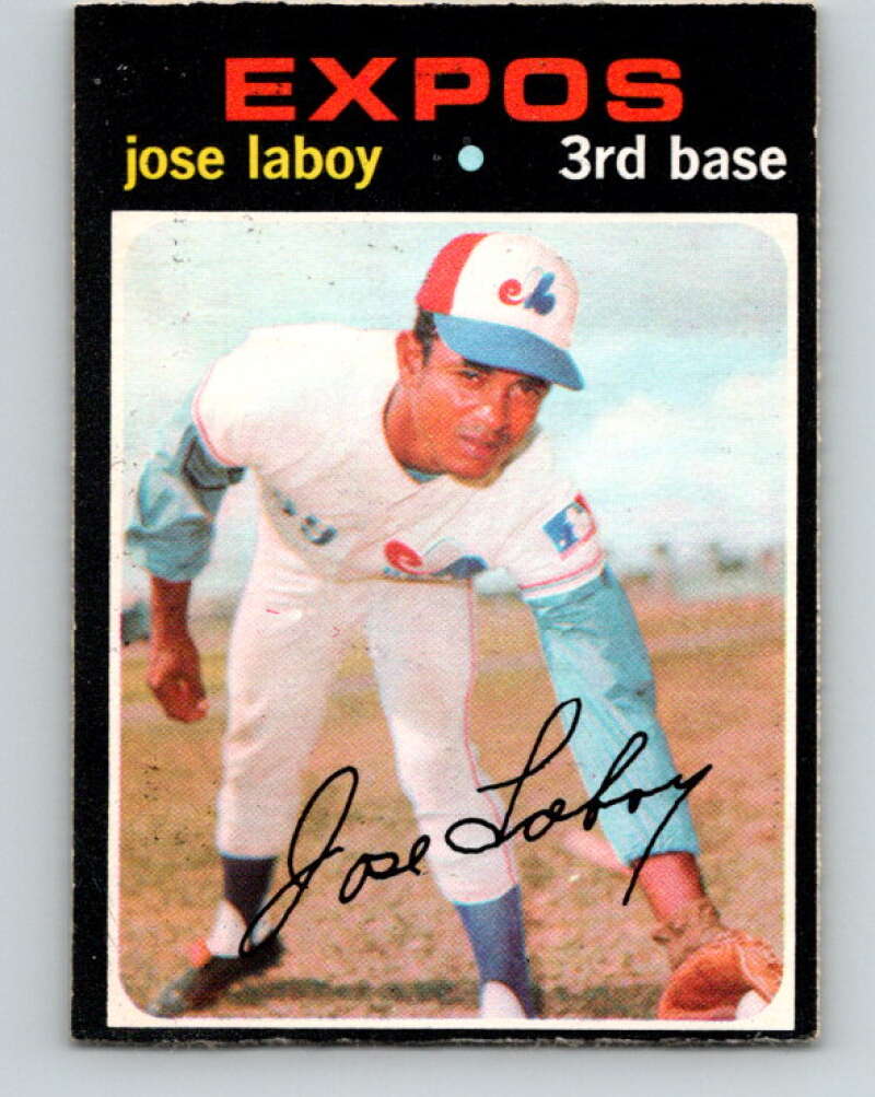 1971 O-Pee-Chee MLB #132 Jose Laboy� Montreal Expos� V10885