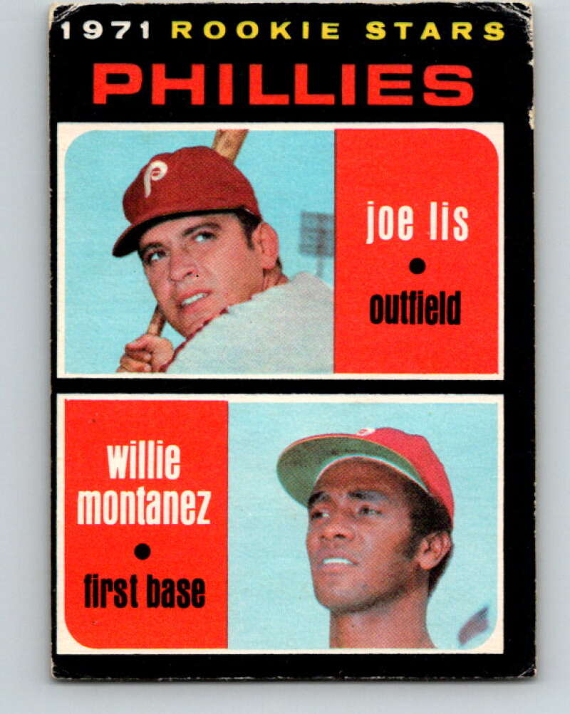 1971 O-Pee-Chee MLB #138 Lis/Montanez� RC Rookie� V10896