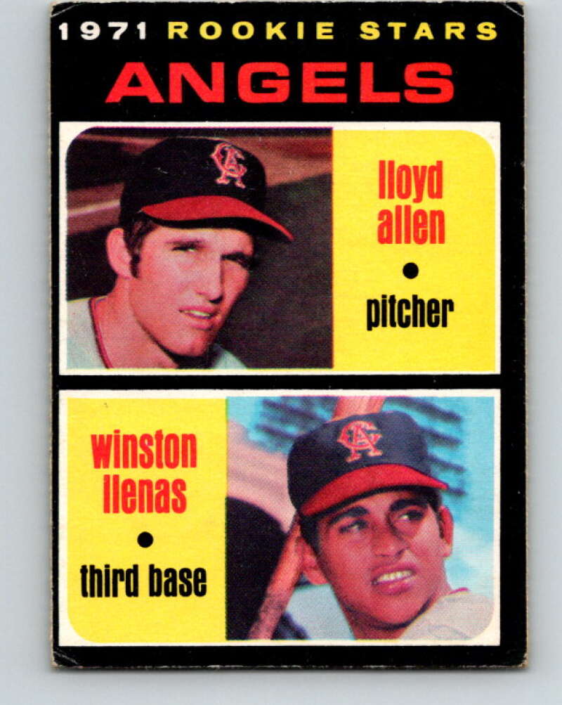 1971 O-Pee-Chee MLB #152 Allen/Llenas� RC Rookie� V10921