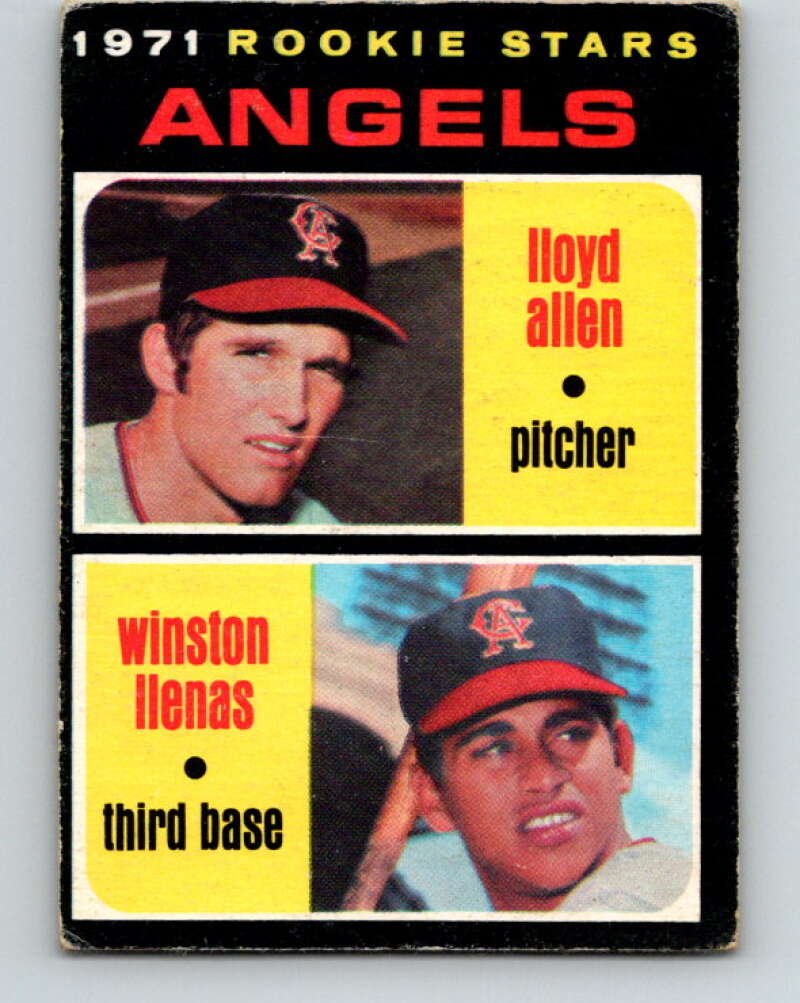 1971 O-Pee-Chee MLB #152 Allen/Llenas� RC Rookie� V10922