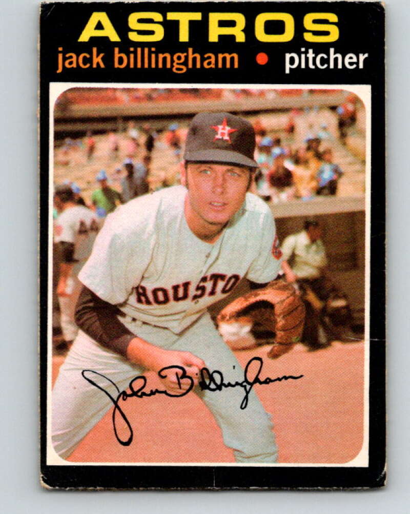 1971 O-Pee-Chee MLB #162 Jack Billingham� Houston Astros� V10942
