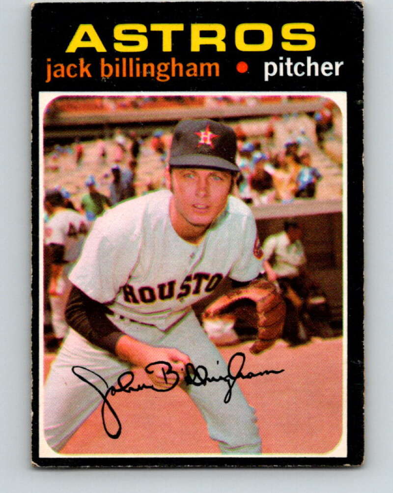 1971 O-Pee-Chee MLB #162 Jack Billingham� Houston Astros� V10943