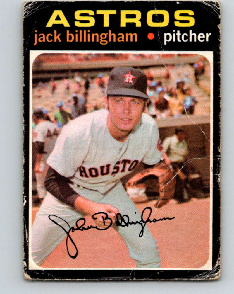1971 O-Pee-Chee MLB #162 Jack Billingham� Houston Astros� V10944