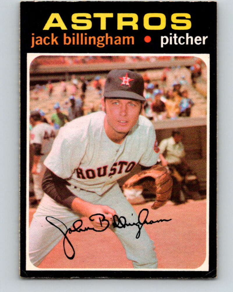 1971 O-Pee-Chee MLB #162 Jack Billingham� Houston Astros� V10945