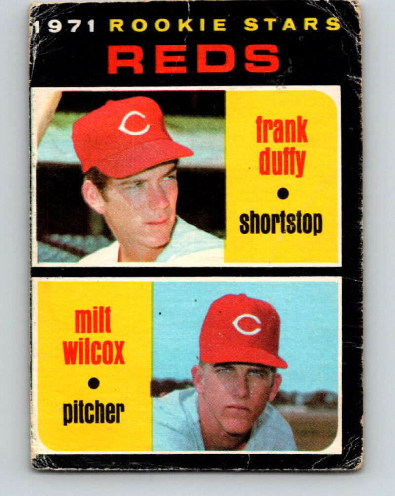 1971 O-Pee-Chee MLB #164 Duffy/Wilcox� RC Rookie Cincinnati Reds� V10948