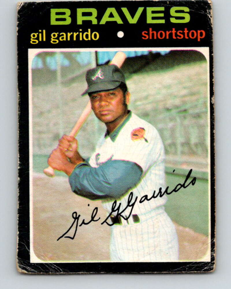 1971 O-Pee-Chee MLB #173 Gil Garrido� Atlanta Braves� V10967