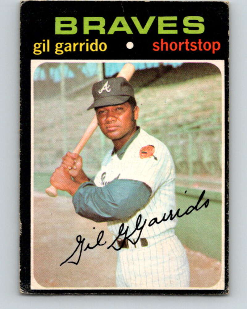 1971 O-Pee-Chee MLB #173 Gil Garrido� Atlanta Braves� V10968
