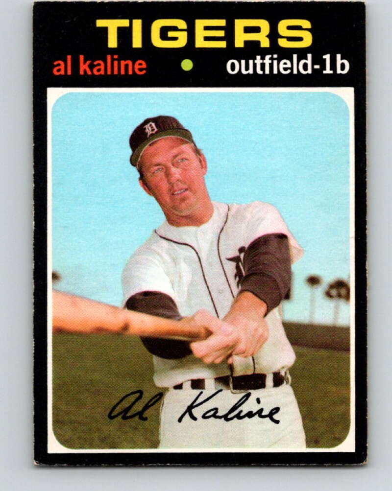 1971 O-Pee-Chee MLB #180 Al Kaline� Detroit Tigers� V10977