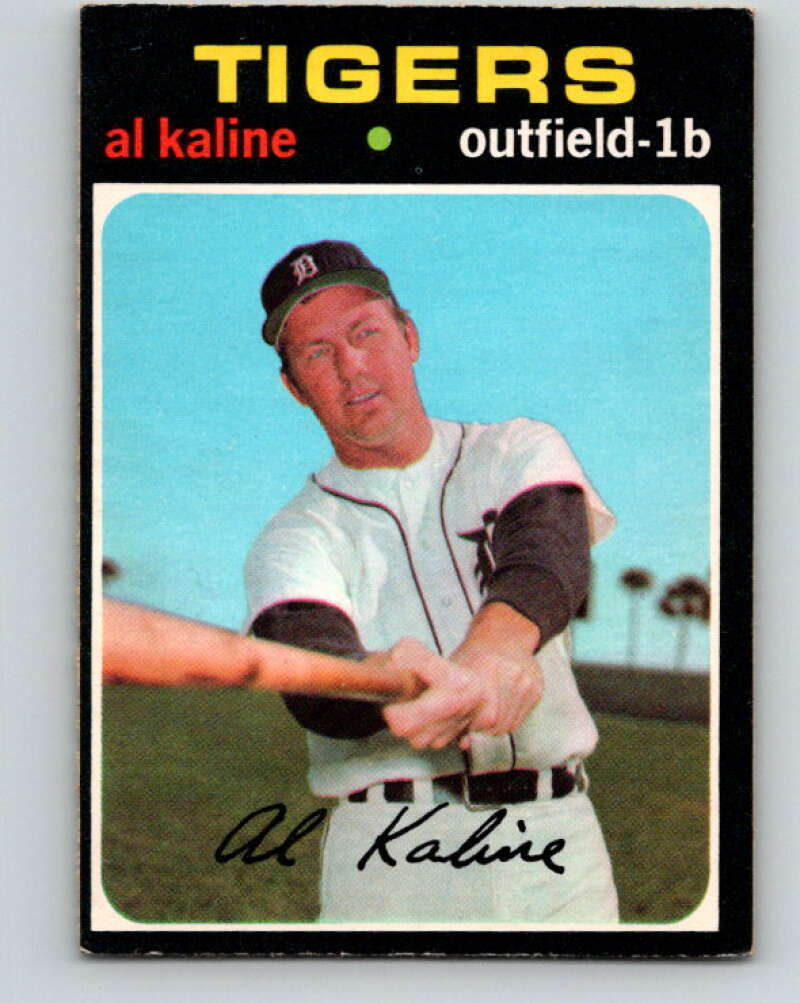 1971 O-Pee-Chee MLB #180 Al Kaline� Detroit Tigers� V10979
