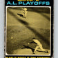 1971 O-Pee-Chee MLB #196 AL Playoffs Game 2� V11013