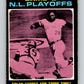 1971 O-Pee-Chee MLB #200 NL Playoffs Game 2 Tolan Scores� V11016