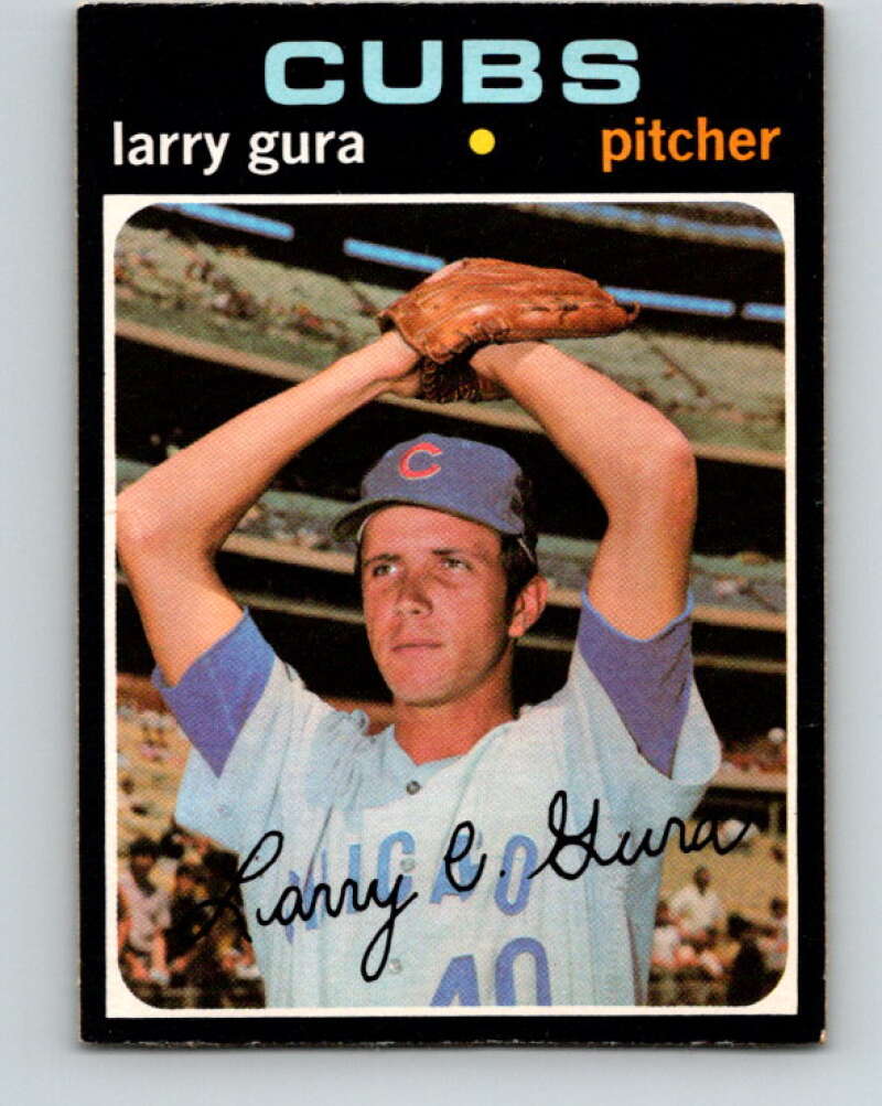 1971 O-Pee-Chee MLB #203 Larry Gura� RC Rookie Chicago Cubs� V11020