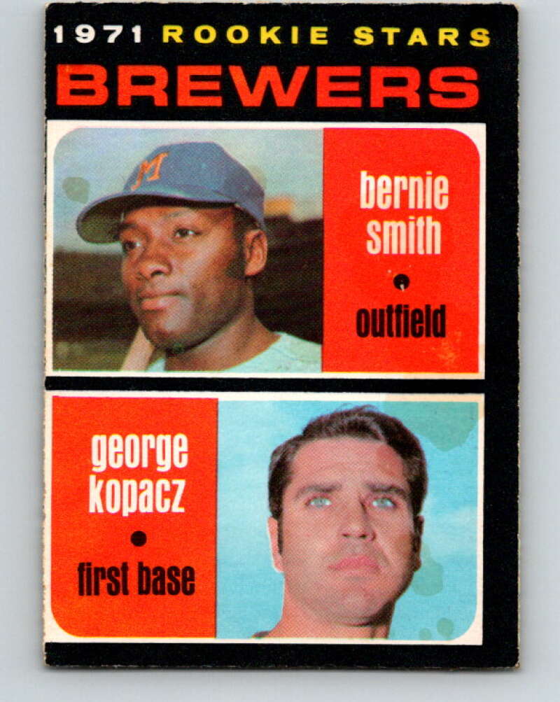1971 O-Pee-Chee MLB #204 Smith/Kopacz� RC Rookie V11022