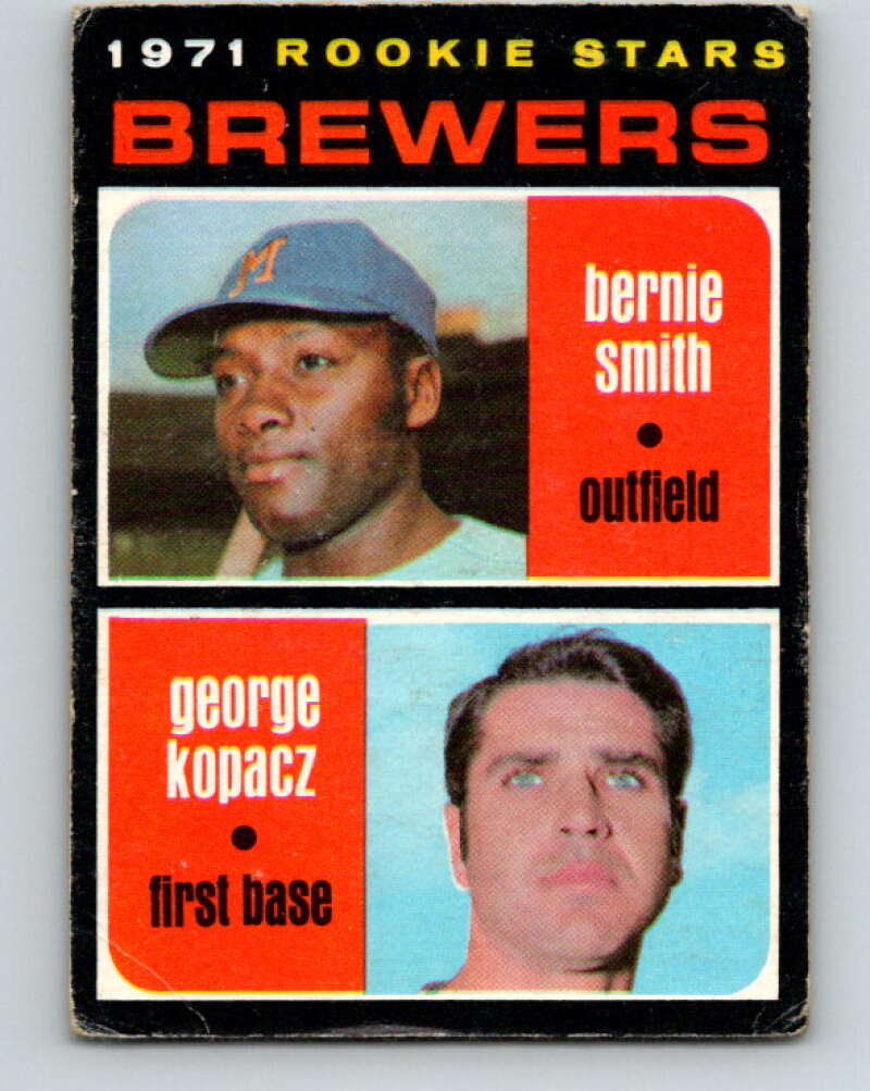 1971 O-Pee-Chee MLB #204 Smith/ Kopacz� RC Rookie  V11023